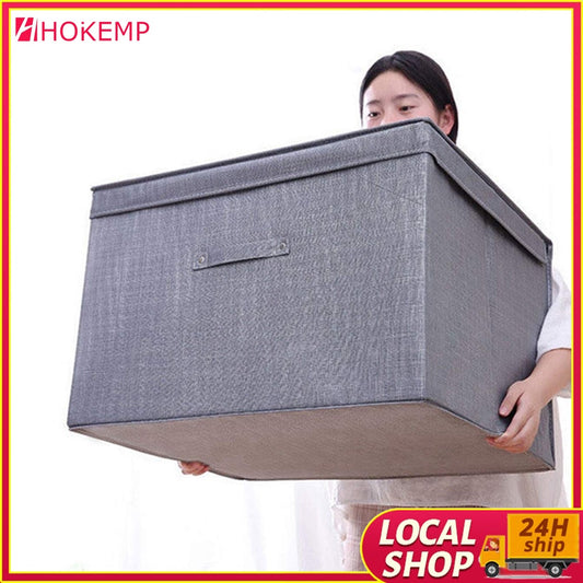Organizer Storage Box Clothes Cabinet Bag Cloth Dress Collapsible Drawer Foldable Big Cover Large