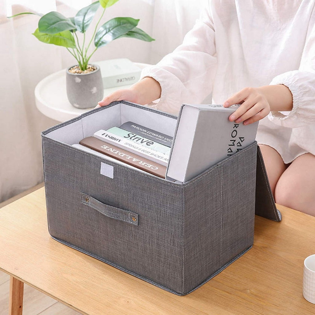 Organizer Storage Box Clothes Cabinet Bag Cloth Dress Collapsible Drawer Foldable Big Cover Large