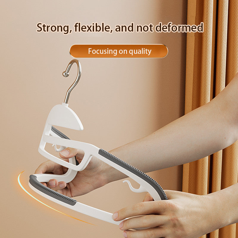 50 Sets Non-Slip Velvet Hangers Strong Durable Space Saving Clothes and Coat Organizer