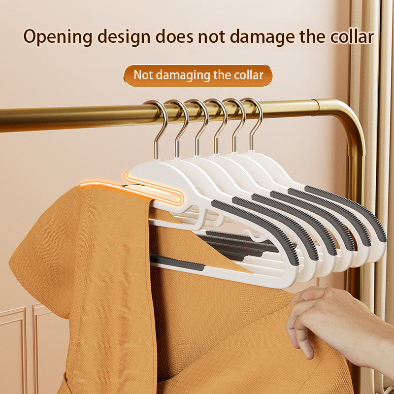 50 Sets Non-Slip Velvet Hangers Strong Durable Space Saving Clothes and Coat Organizer